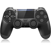 Mando PS4- Controlador Gamepads Joystick de Alta precisión- Vibración Dual- Función de Audio- Agarre Antideslizante y…